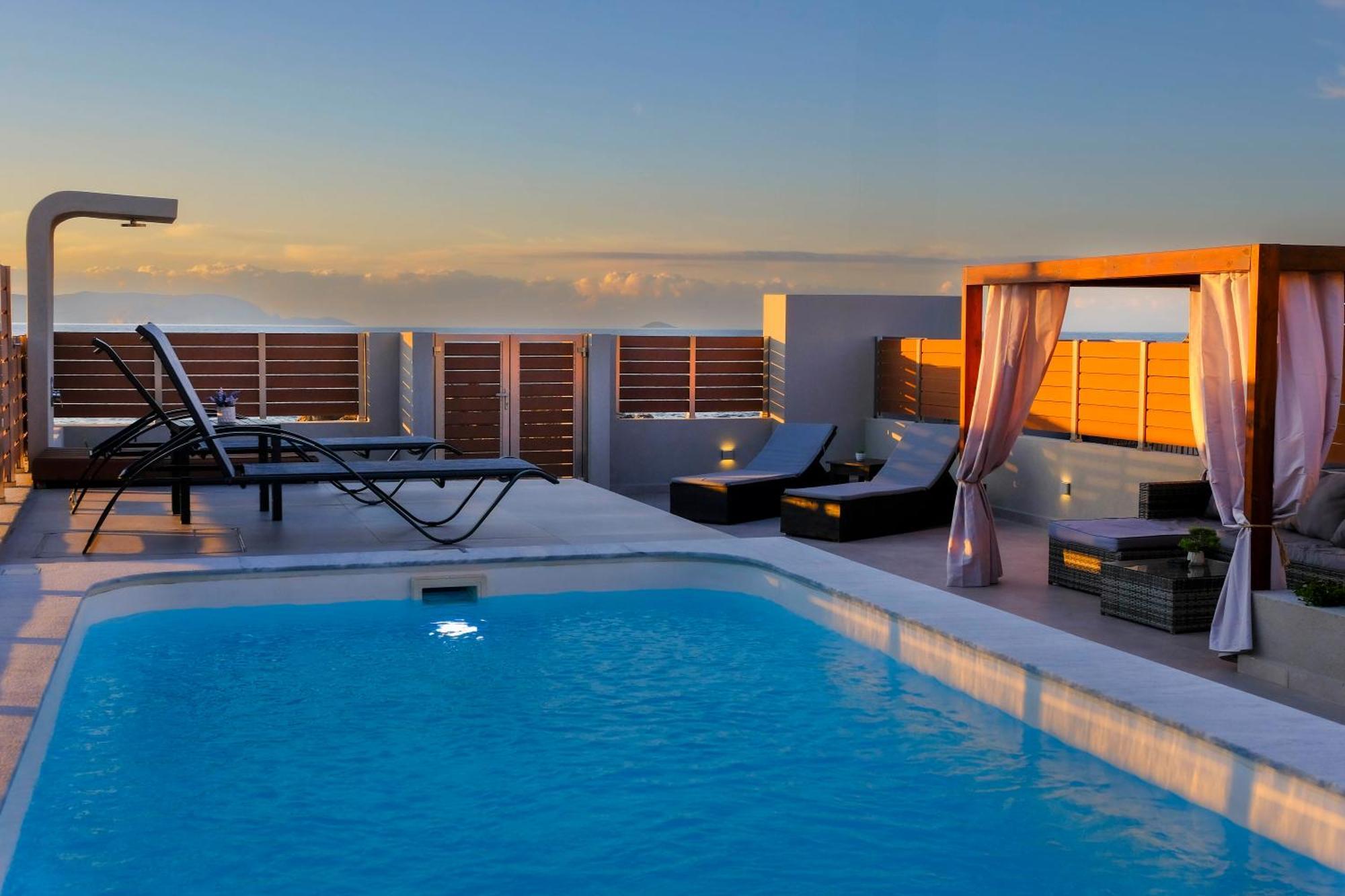 Blue Velvet Coast Luxury Villas Kokkini Hani Exterior photo